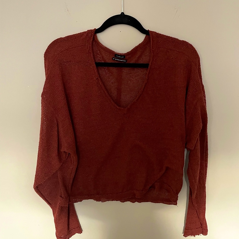 Burnt Orange Blouse